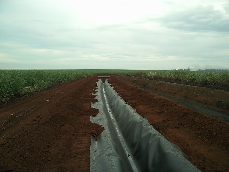 Canal de Vinhaça – Usina LDC-SEV MB — foto 2