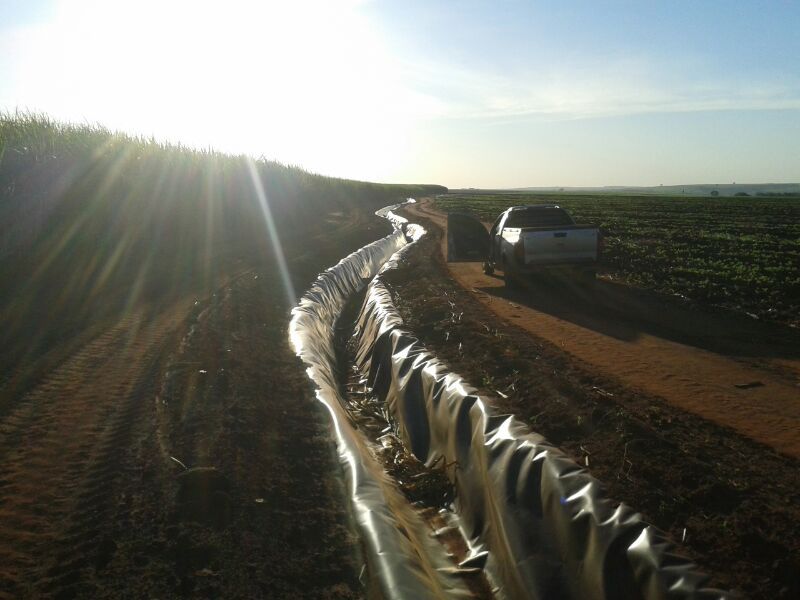 Canal de Vinhaça – Usina Vale do Rosário 2014 — foto 2