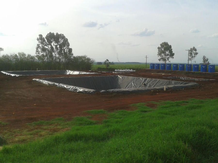 ETE Estação de Tratamento  de Esgoto – Frigorífico Barra Mansa – Sertãozinho – SP — foto 3