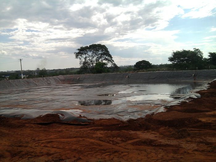 Reservatórios de Resíduos – JBS Friboi Res. 1 e 2 – Andradina-SP — foto 5
