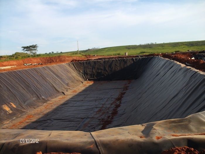 Reservatórios de Resíduos – JBS Friboi – Lins-SP — foto 4