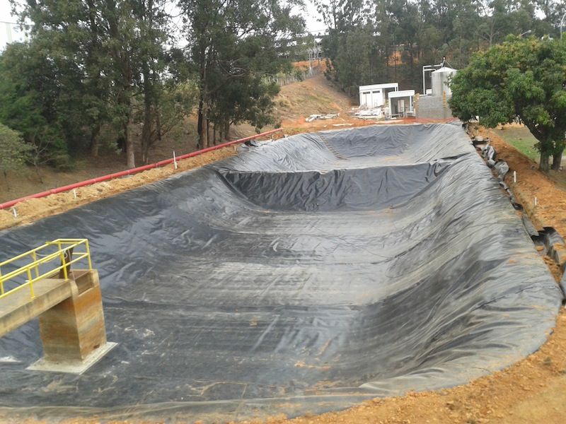 Reservatórios de Resíduos – Unilever – Vinhedo – SP — foto 2