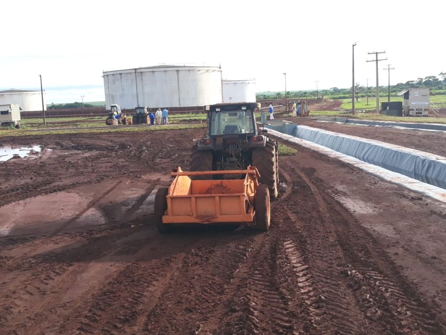 Reservatórios de Resíduos – Usina Guaíra – Guaíra – SP — foto 14